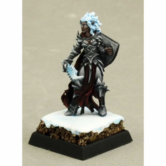 RPR14631 Evshyvandra Duskwidow Dark Elf Warrior Miniature 25mm Heroic Scale Main Image