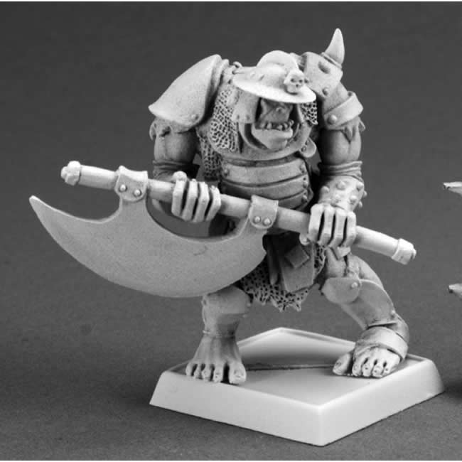 RPR14636 Gologh the Vicious Orc Captain Miniature 25mm Heroic Scale 3rd Image