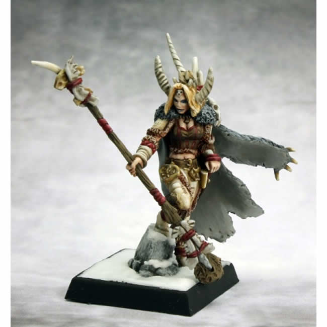 RPR14647 Nadezhda the White Ice Witch Miniature 25mm Heroic Scale Main Image