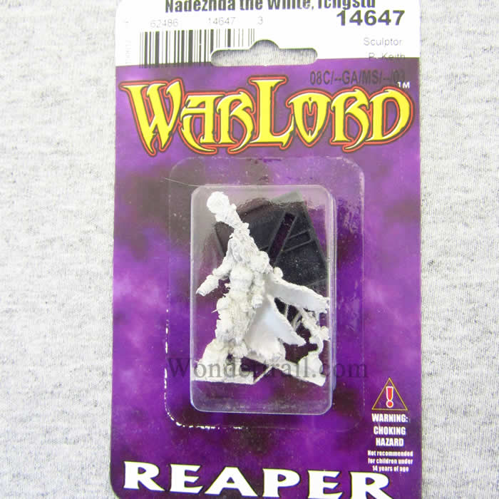 RPR14647 Nadezhda the White Ice Witch Miniature 25mm Heroic Scale 2nd Image