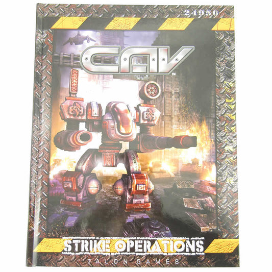 RPR24950 CAV Strike Operations Hardcover Core Rulebook Reaper Main Image