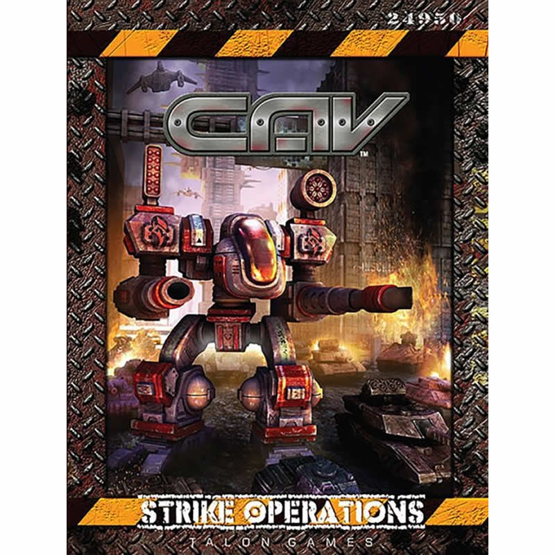RPR24950 CAV Strike Operations Hardcover Core Rulebook Reaper 2nd Image
