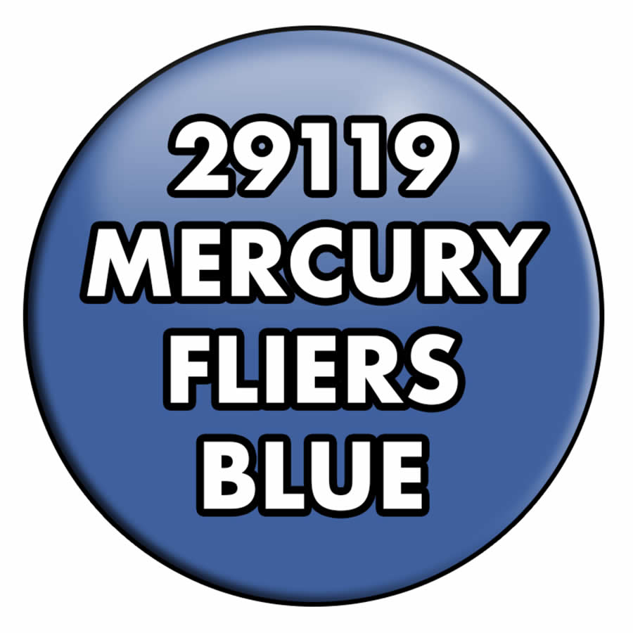RPR29119PT Mercury Flyers Blue Acrylic Reaper Master Series Hobby Paint .5oz Dropper Bottle