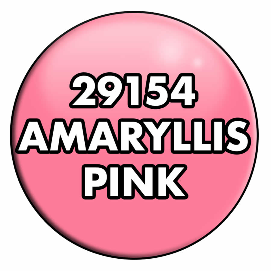 RPR29154PT Amaryllis Pink Acrylic Reaper Master Series Hobby Paint .5oz Dropper Bottle