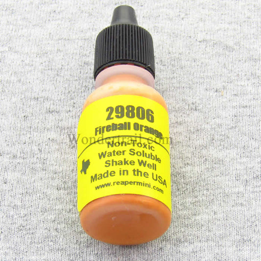 RPR29806 Fireball Orange High Density Master Series Hobby Paint .5oz Main Image