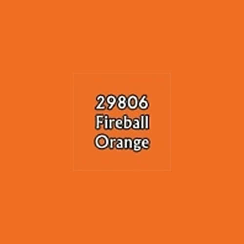 RPR29806 Fireball Orange High Density Master Series Hobby Paint .5oz 2nd Image