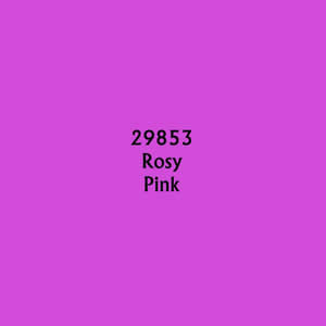 RPR29853 Rosy Pink High Density Master Series Hobby Paint .5oz 2nd Image