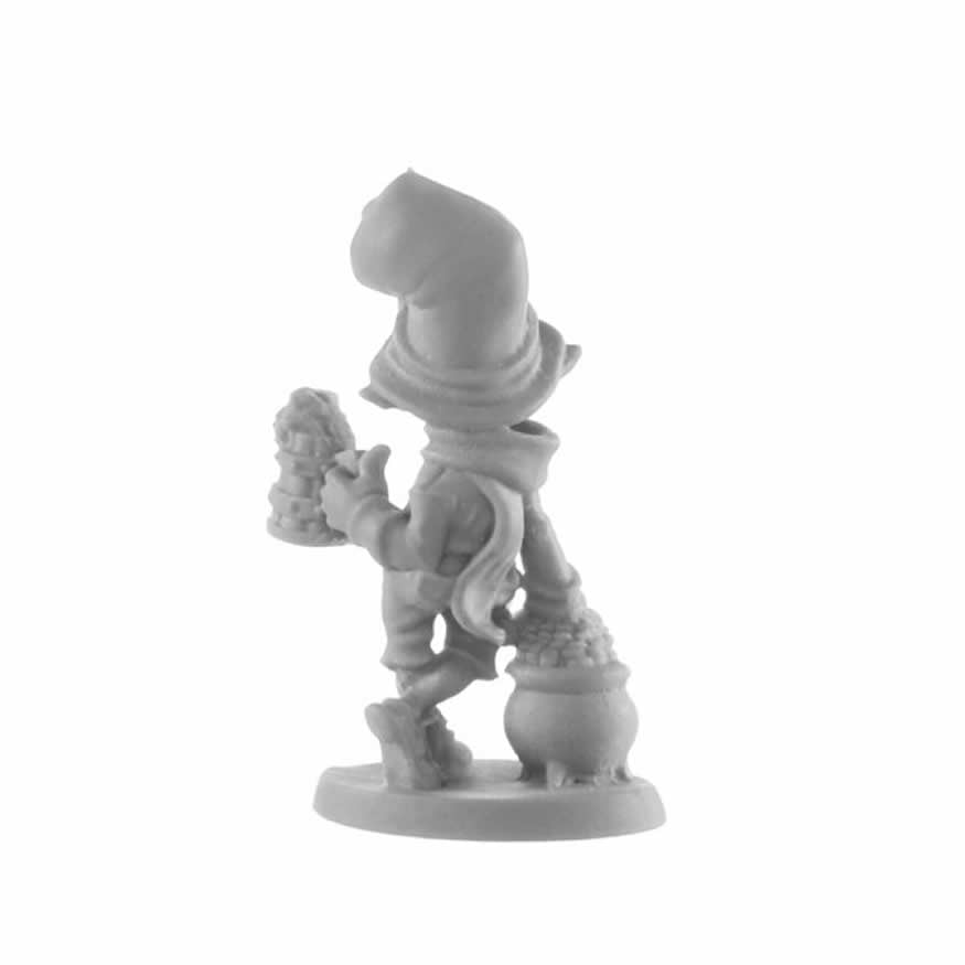 RPR30003 Finn Greenwell Leprechaun Miniature Figure 25mm Heroic Scale Reaper Bones USA 4th Image