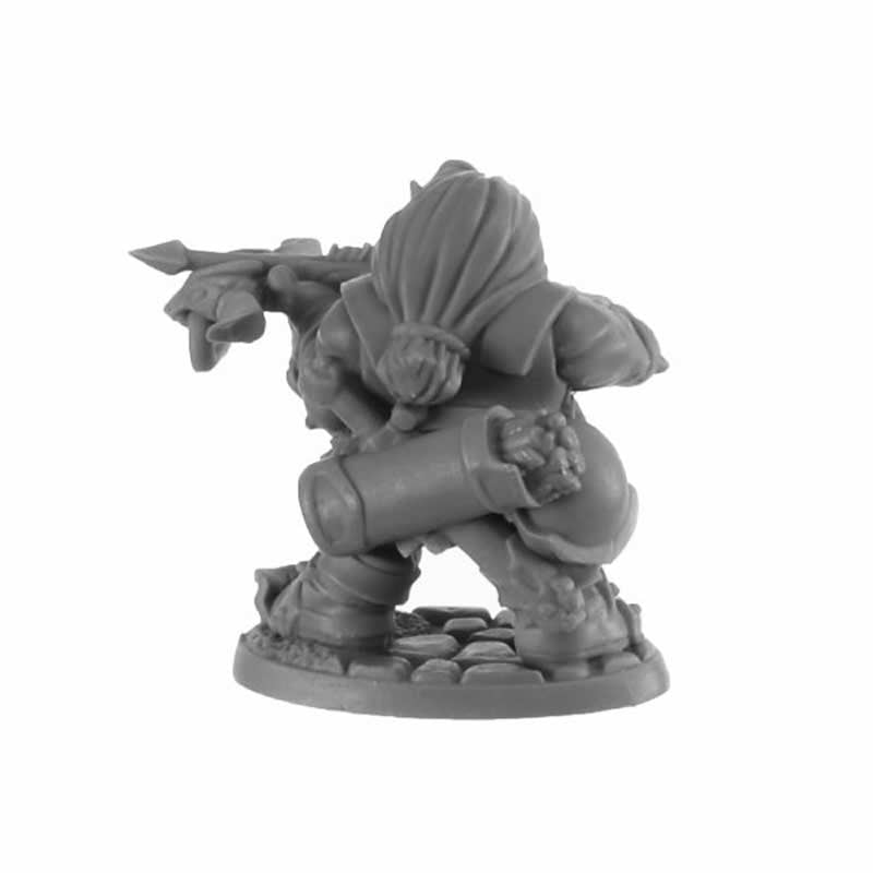 RPR30010 Berg Ironthorn Dwarf Crossbowman Miniature Figure 25mm Heroic Scale Reaper Bones USA 3rd Image