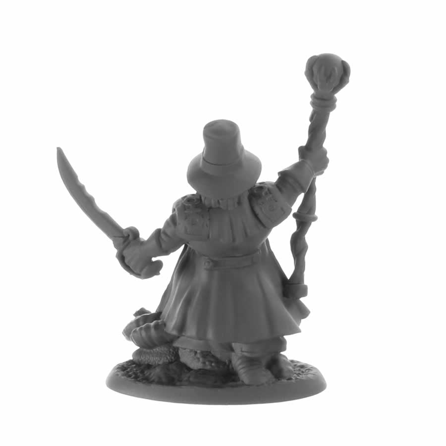 RPR30011 Arkus Harn Dwarf Witch Hunter Miniature Figure 25mm Heroic Scale Reaper Bones USA 3rd Image