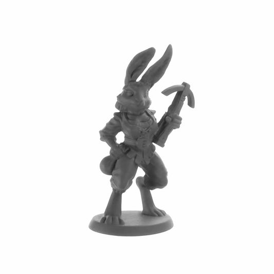 RPR30012 Enrieth Female Harefolk Rogue Miniature Figure 25mm Heroic Scale Reaper Bones USA Main Image