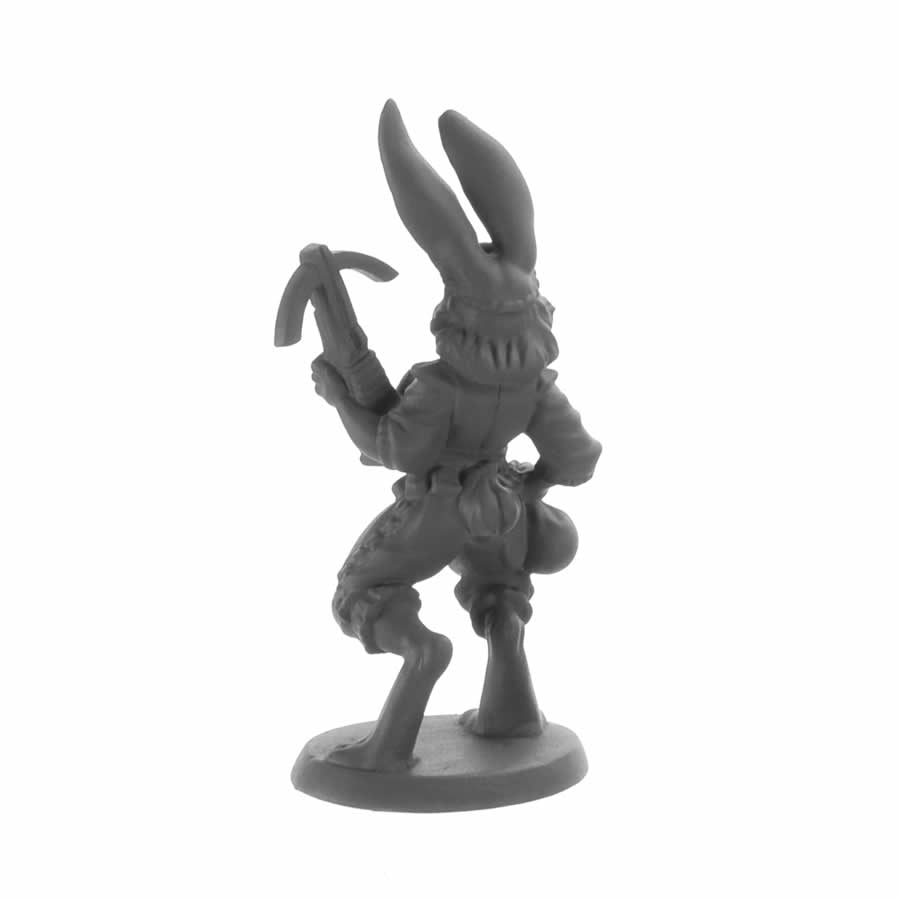 RPR30012 Enrieth Female Harefolk Rogue Miniature Figure 25mm Heroic Scale Reaper Bones USA 3rd Image