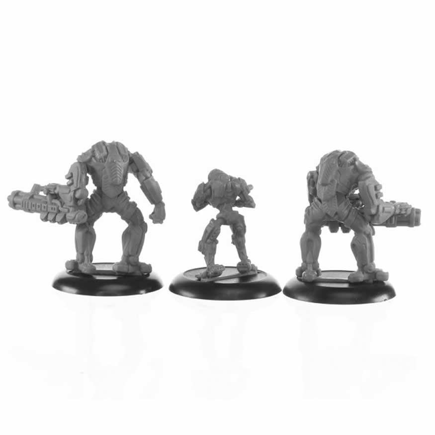 RPR30029 Viceroy Enforcers Miniature Figure 25mm Heroic Scale Reaper Bones USA 4th Image