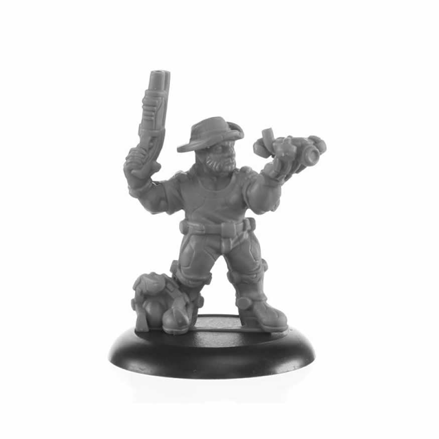 RPR30030 Brom Grippon Arko Gadgeteer Miniature Figure 25mm Heroic Scale Reaper Bones USA Main Image