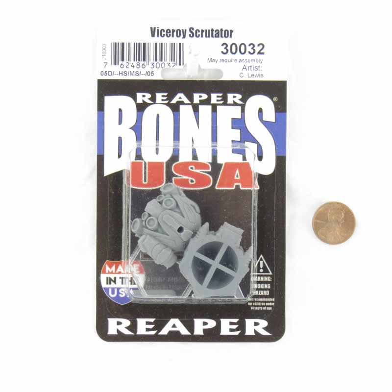 RPR30032 Viceroy Scrutator Death Marble Miniature Figure 25mm Heroic Scale Reaper Bones USA 2nd Image
