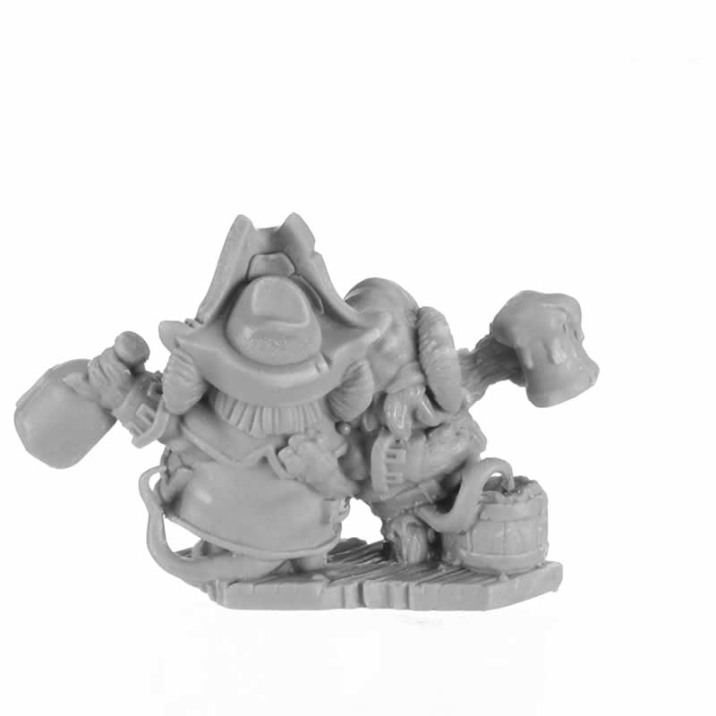 RPR30034 Pirate Mouslings Miniature Figure 25mm Heroic Scale Reaper Bones USA 3rd Image