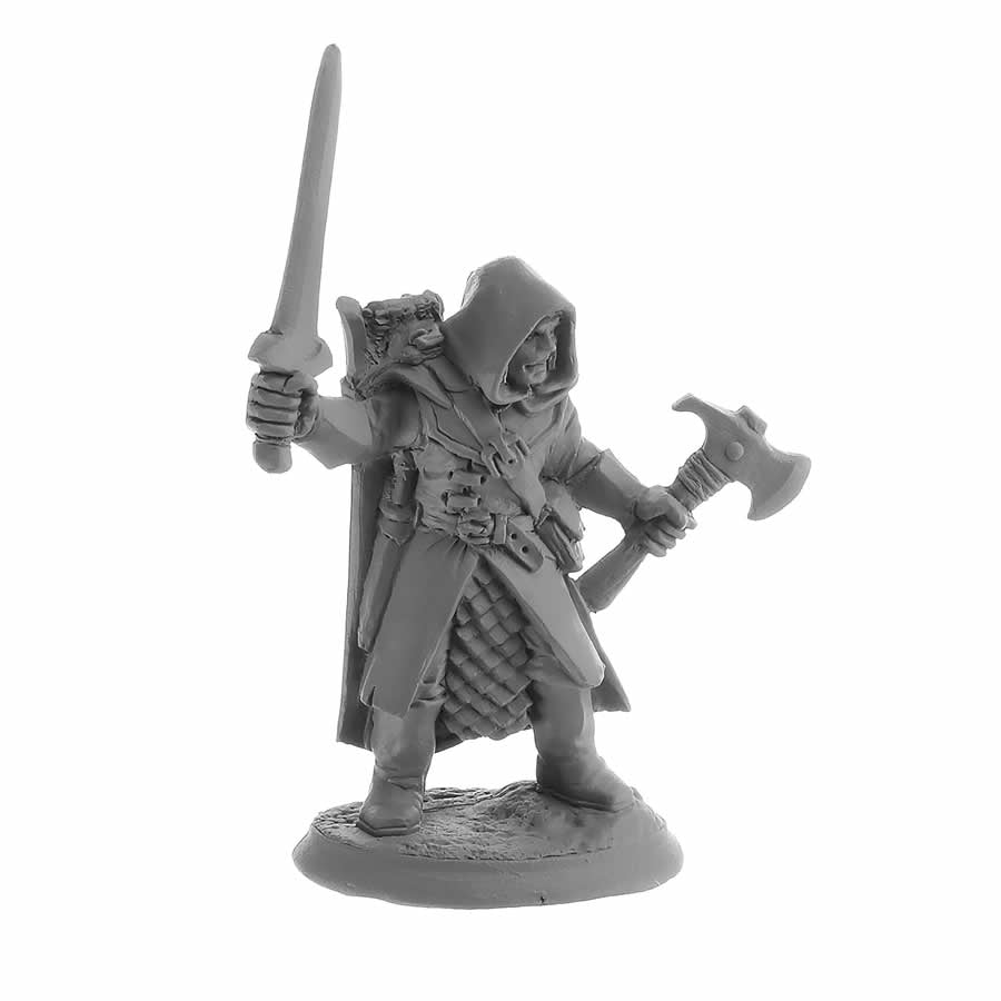 RPR30060 Gabron Farpath Ranger Miniature Figure 25mm Heroic Scale Reaper Bones USA Main Image