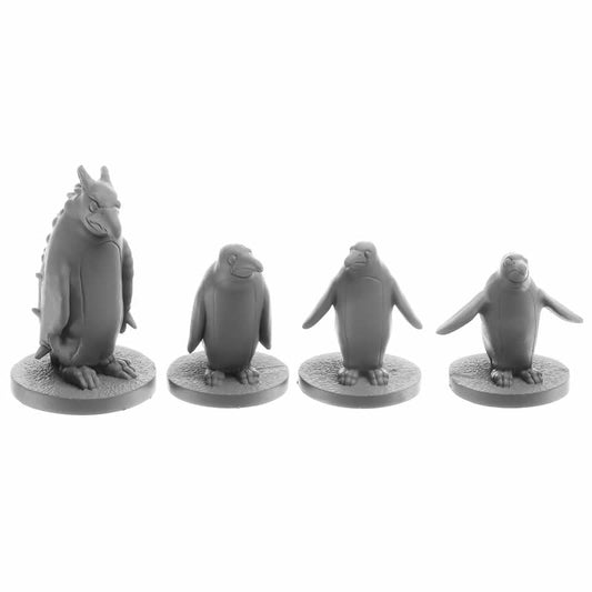 RPR30061 Penguin Attack Pack Miniature Figure 25mm Heroic Scale Reaper Bones USA Main Image