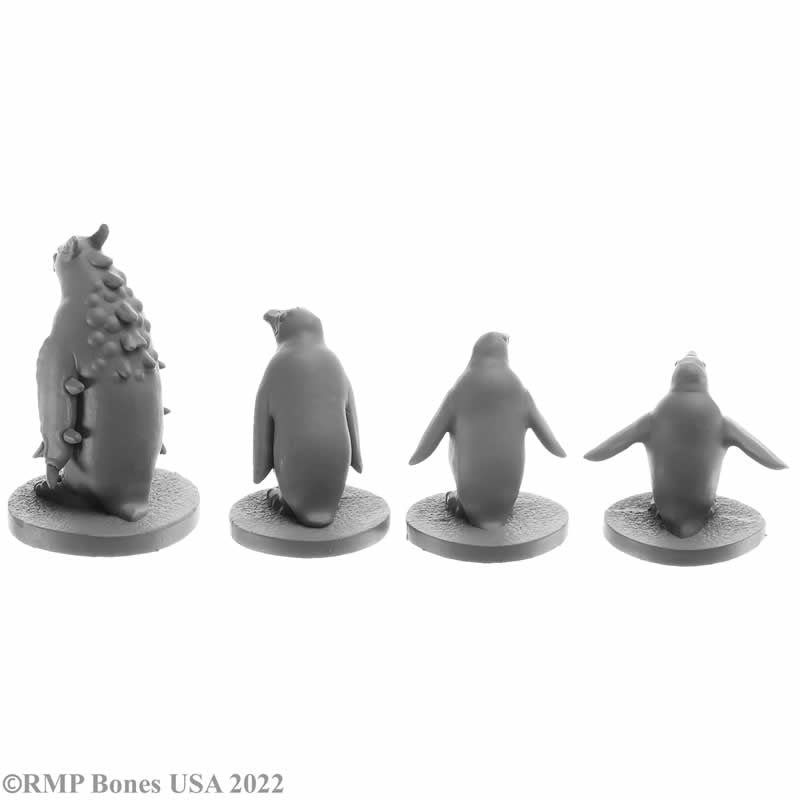 RPR30061 Penguin Attack Pack Miniature Figure 25mm Heroic Scale Reaper Bones USA 3rd Image