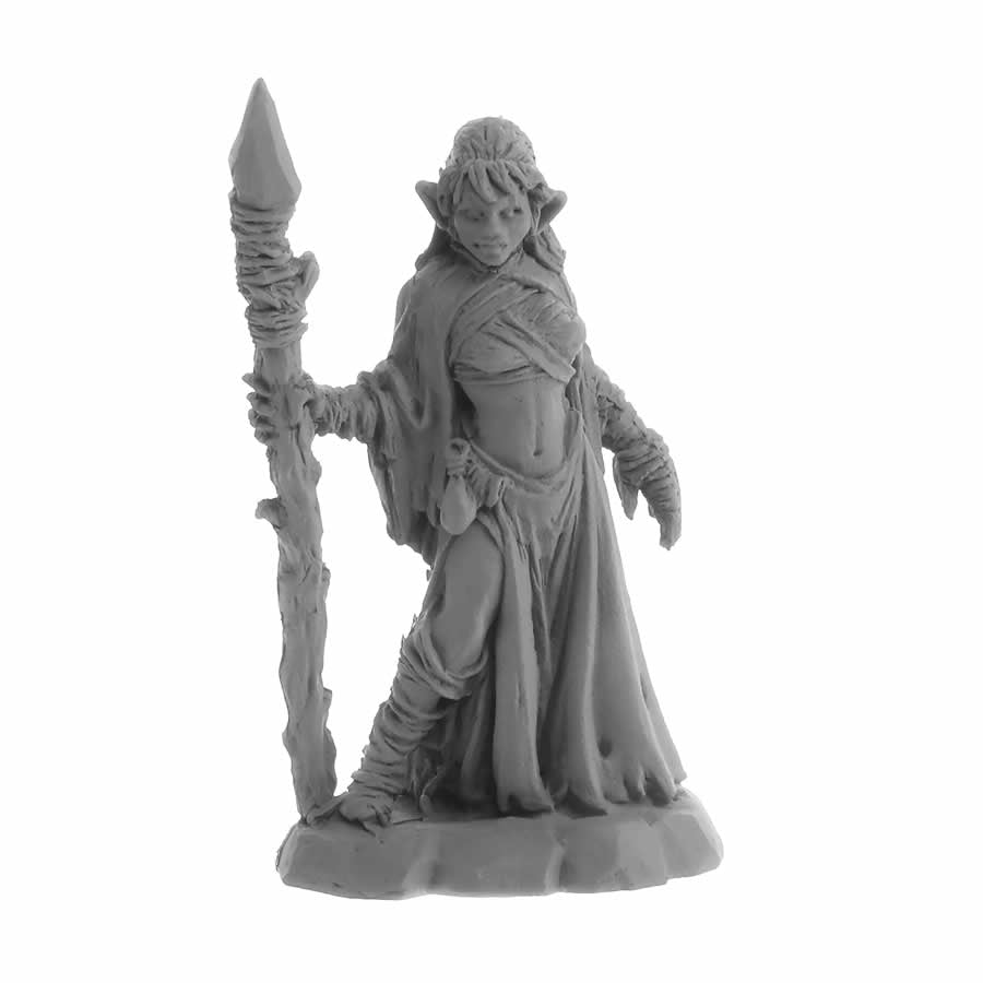 RPR30065 Tianalise Bog Witch Miniature Figure 25mm Heroic Scale Reaper Bones USA Main Image