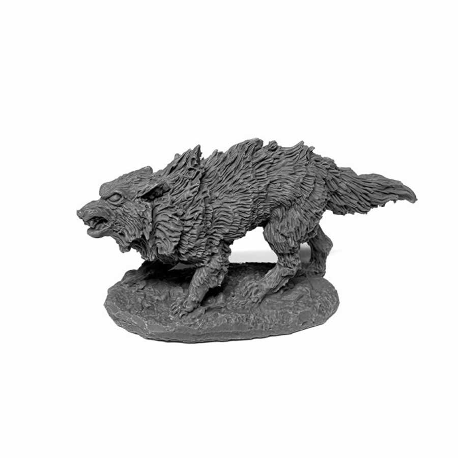 RPR30110 Winter Wolf Miniature Figure 25mm Heroic Scale Reaper Bones USA Reaper Miniatures