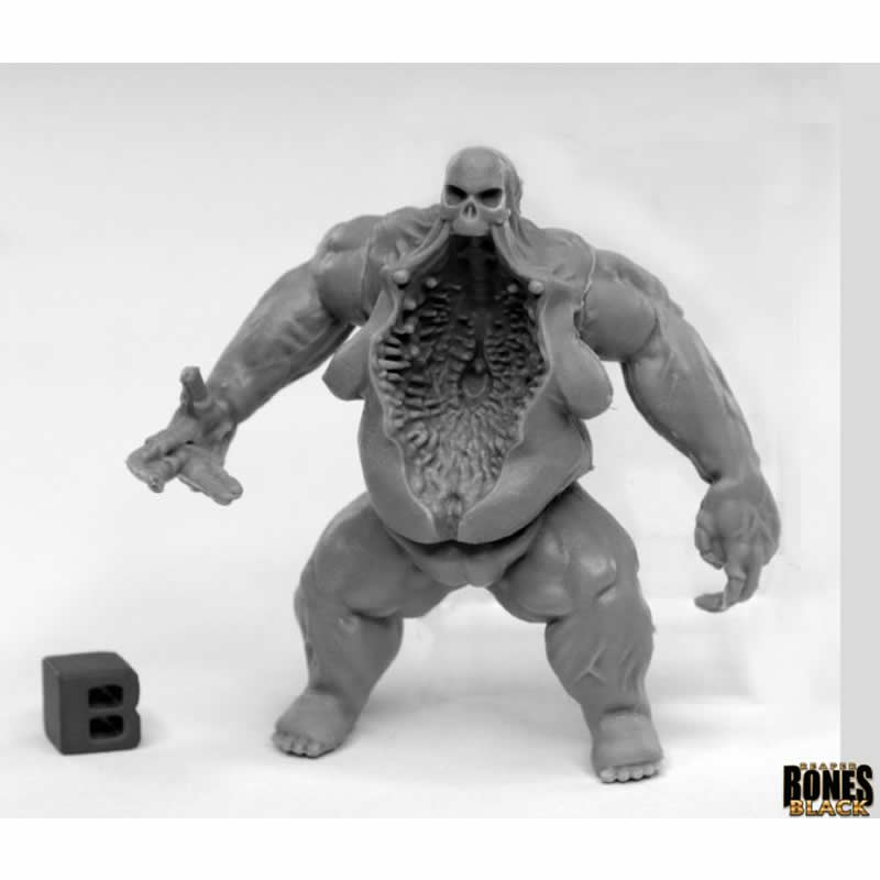 RPR44021 Maggotcrown Bonesack Monster Miniature 25mm Heroic Scale Bones Black Main Image
