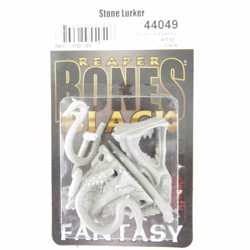 RPR44049 Stone Lurker Miniature 25mm Heroic Scale Bones Black Reaper 2nd Image