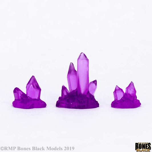 RPR44069 Darkreach Crystals Miniature 25mm Heroic Scale Bones Black Main Image