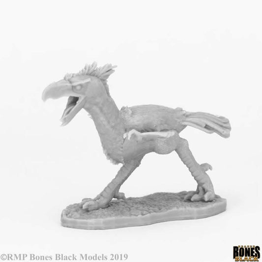 RPR44075 Axebeak (Phorusrhacos) Miniature 25mm Heroic Scale Bones Black Main Image