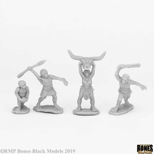 RPR44077 People of The Dawnlands Miniature 25mm Heroic Scale Bones Black Main Image