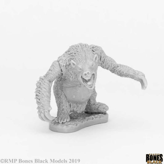 RPR44079 Giant Cave Sloth Miniature 25mm Heroic Scale Bones Black Main Image