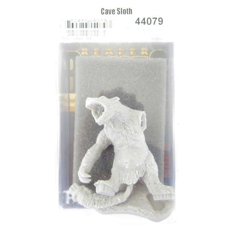 RPR44079 Giant Cave Sloth Miniature 25mm Heroic Scale Bones Black 2nd Image