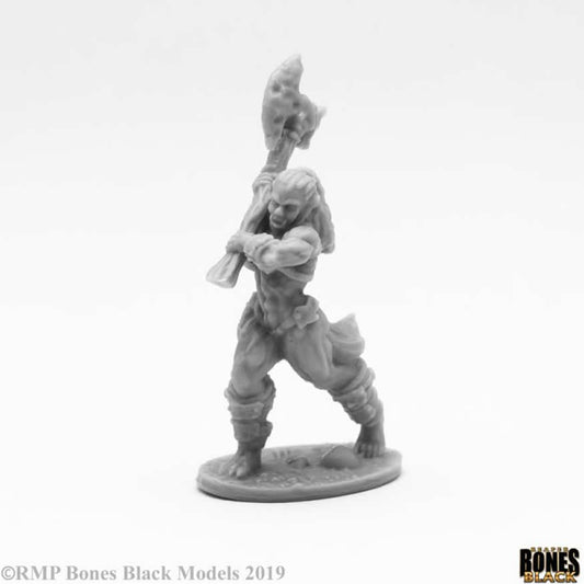 RPR44096 Jade Fire Champion Miniature 25mm Heroic Scale Bones Black Main Image