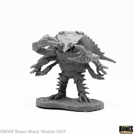 RPR44110 Crab Man Miniature 25mm Heroic Scale Figure Bones Black Main Image