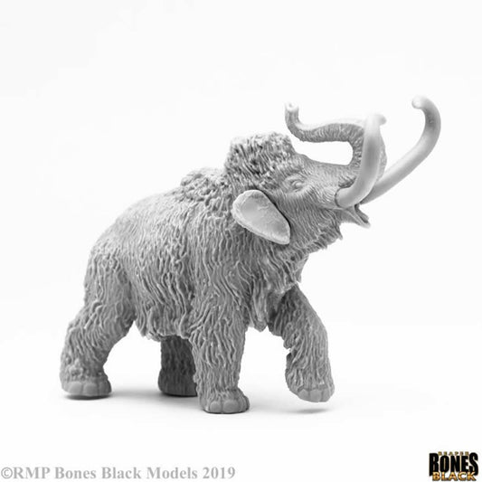 RPR44111 Pygmy Mammoth Miniature 25mm Heroic Scale Figure Bones Black Main Image