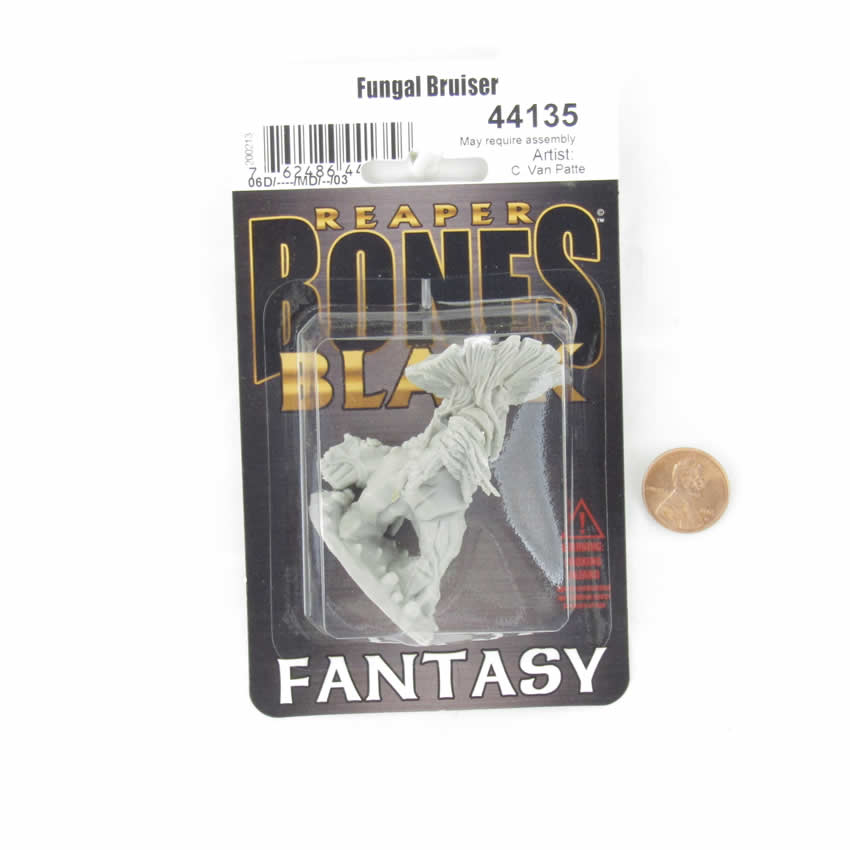 RPR44135 Fungal Bruiser Miniature 25mm Heroic Scale Figure Bones Black 2nd Image