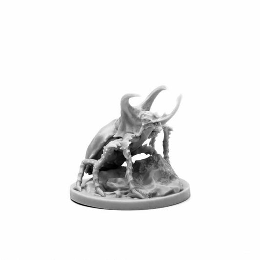 RPR44138 Giant Rhino Beetle Miniature 25mm Heroic Scale Figure Bones Black Main Image