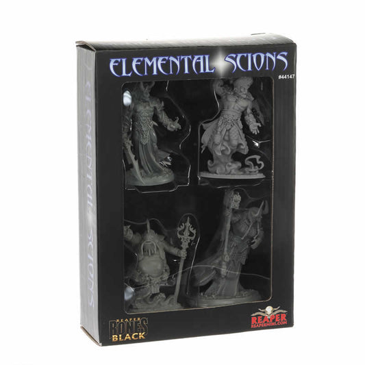 RPR44147 Elemental Scions Boxed Set Miniature 25mm Heroic Scale Figure Bones Black Main Image