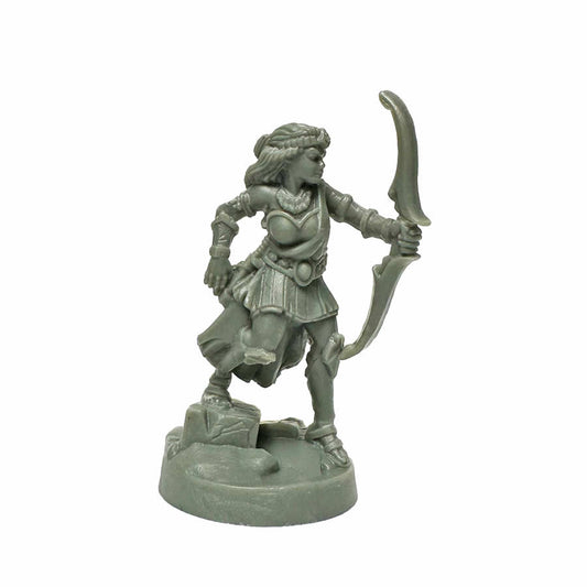 RPR44167 Corinna Greek Archer Heroine Miniature 25mm Heroic Scale Figure Bones Black