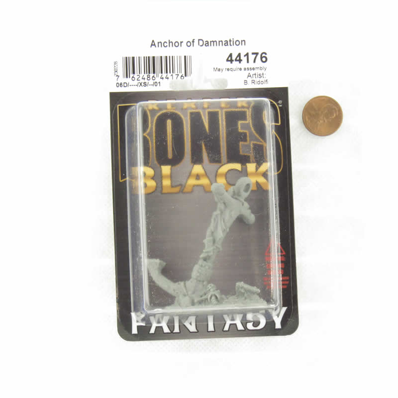 RPR44176 Anchor of Damnation Miniature 25mm Heroic Scale Figure Bones Black
