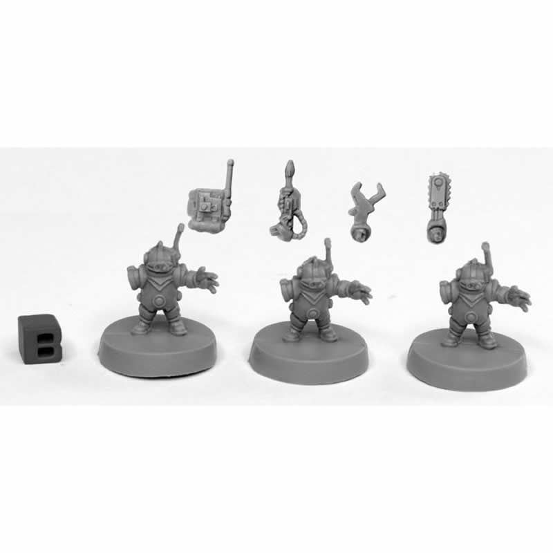 RPR49002 Toolbots Miniature 25mm Heroic Scale Bones Black Reaper Main Image