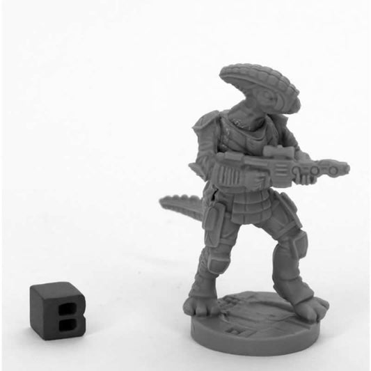 RPR49005 Bloodcrest Sharpshooter Miniature 25mm Heroic Scale Bones Black Main Image