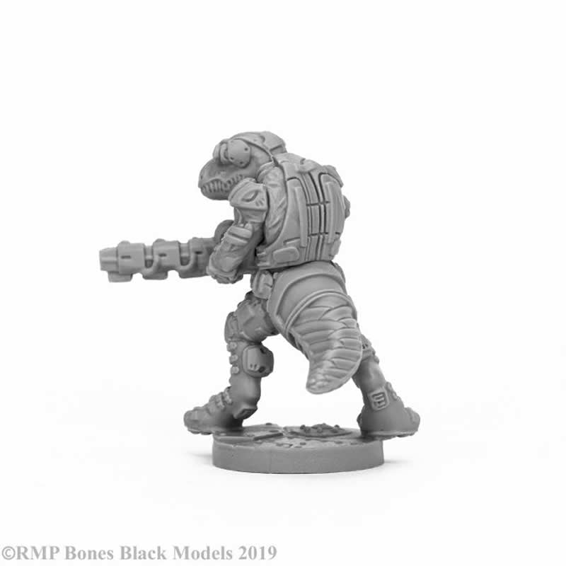 RPR49008 Blacktooth Suppressor Miniature 25mm Heroic Scale Bones Black 3rd Image