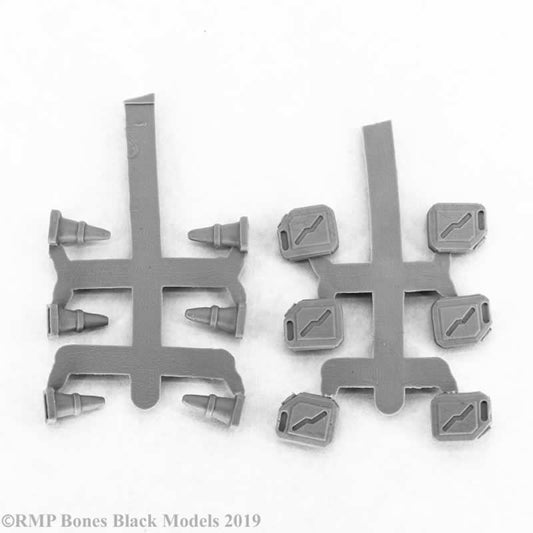 RPR49010 Modern Accessories Miniature 25mm Heroic Scale Bones Black Main Image