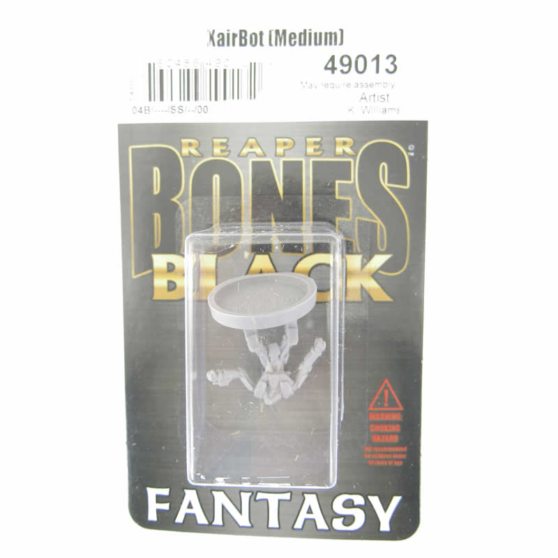 RPR49013 Xairbot (Medium) Miniature 25mm Heroic Scale Bones Black 2nd Image