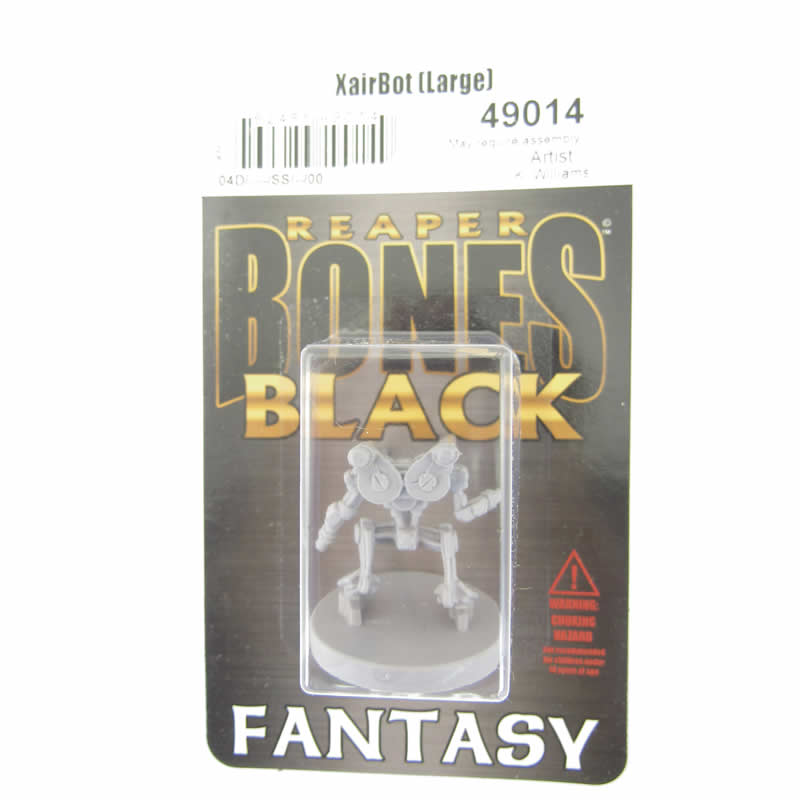 RPR49014 Xairbot (Large) Miniature 25mm Heroic Scale Bones Black 2nd Image