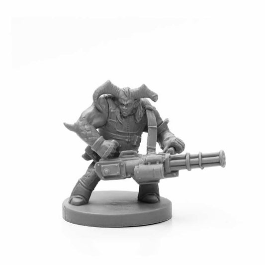 RPR49028 Caine Cyber Troll Miniature 25mm Heroic Scale Figure Bones Black Main Image