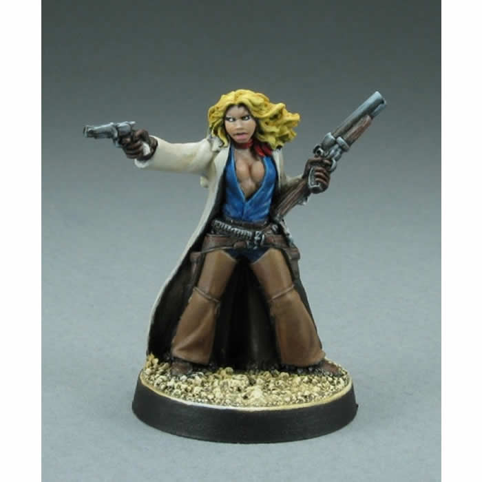 RPR50003 Ellen Stone Cowgirl Miniature 25mm Heroic Scale Chronoscope Main Image