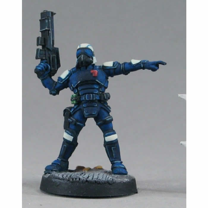 RPR50005 NOVA Corporate Security Sergeant Miniature 25mm Heroic Scale Main Image