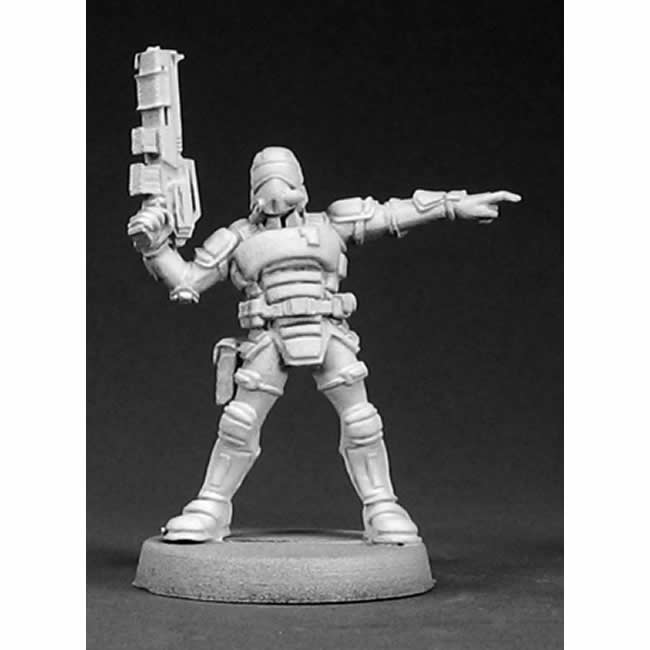 RPR50005 NOVA Corporate Security Sergeant Miniature 25mm Heroic Scale 3rd Image